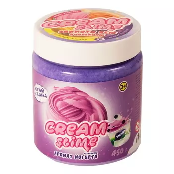 Слайм - игрушка Cream-Slime с ароматом черничного йогурта, 250 г