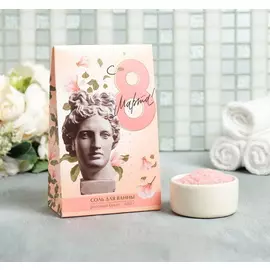 Соль "С 8 Марта" 400 г аромат розы