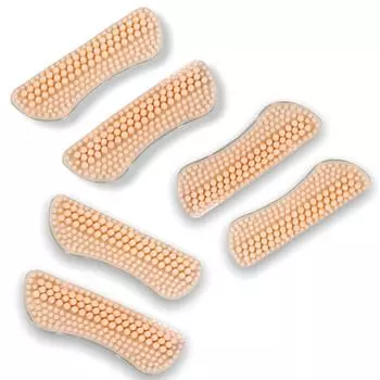 Стельки вставка на пятку для обуви с массажным эффектом Набор 3 пары