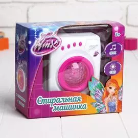 Стиральная машина "Маленькая хозяйка" феи Винкс: Блум, световые эффекты, звук воды