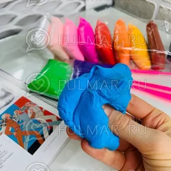 Супер мягкий легкий пластилин набор 12 цветов