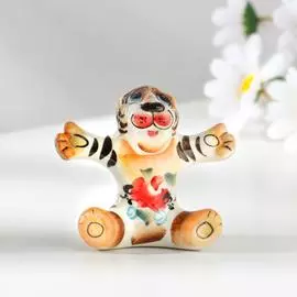 Сувенир Тигран, гжель, 7 см