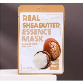 Тканевая маска для лица FarmStay с маслом ши