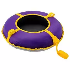 Тюбинг-ватрушка надувной зимний 60 см