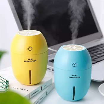 Увлажнитель воздуха ночник Цитрус Mini Humidifier USB 180 мл Бирюзовый