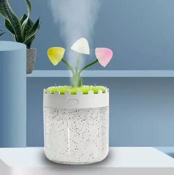 Увлажнитель воздуха ночник Грибы Landscape Cup Humidifier USB 300 мл