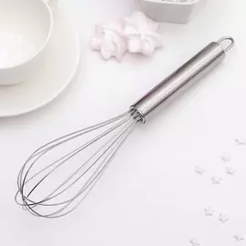 Венчик кулинарный для взбивания нержавеющая сталь 26 см