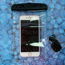 Водонепроницаемый чехол для смартфонов 20*11 см Чёрный