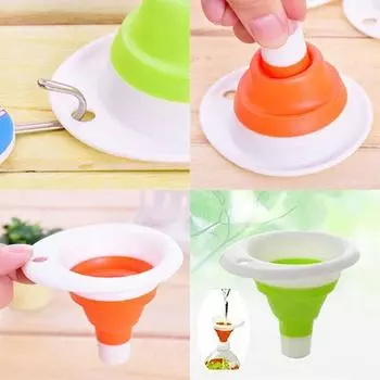 Воронка силиконовая складная