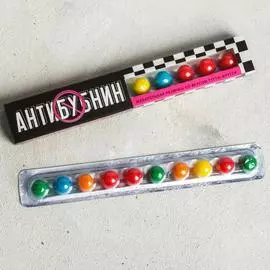 Жевательная резинка «Антибубнин», тутти-фрутти, 20 г