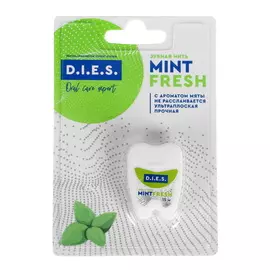 Зубная нить 15 м, Мята, 1 шт