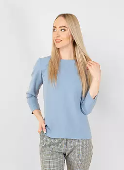 Блузка однотонная 04, КАЛЯЕВ