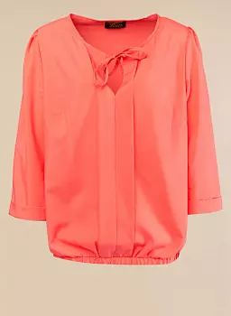 Блузка однотонная 05, КАЛЯЕВ