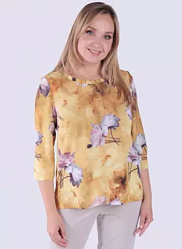 Блузка с рисунком 06, КАЛЯЕВ