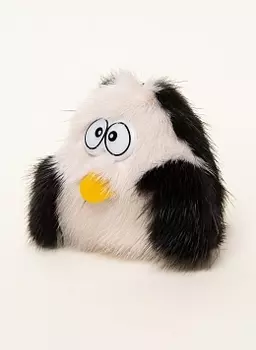 Брелок из норки 13 "Пингвин", КАЛЯЕВ