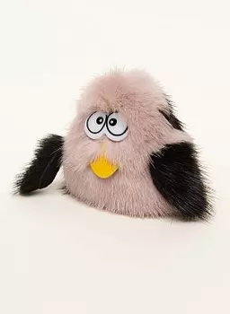 Брелок из норки 13 "Пингвин", КАЛЯЕВ