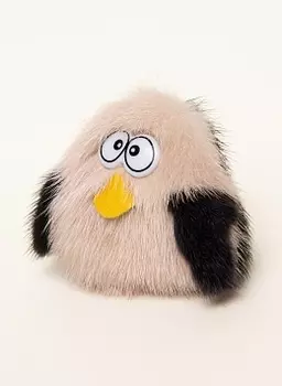 Брелок из норки 13 "Пингвин", КАЛЯЕВ