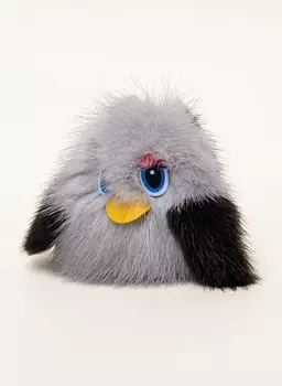 Брелок из норки 13 "Пингвин", КАЛЯЕВ