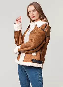 Дубленка короткая 01, КАЛЯЕВ