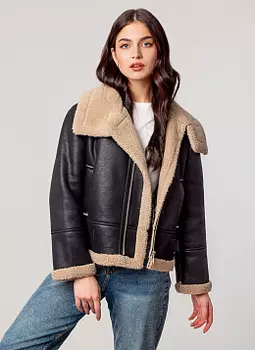 Дубленка короткая 32, КАЛЯЕВ