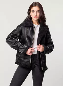 Дубленка короткая 34, КАЛЯЕВ