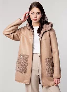 Дубленка короткая 41, КАЛЯЕВ