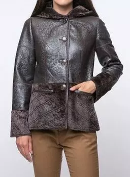 Дубленка приталенная 02, КАЛЯЕВ