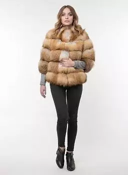 Куртка из лисы Джульетта 01, КАЛЯЕВ