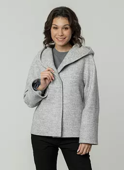 Куртка полушерстяная с капюшоном 285, КАЛЯЕВ