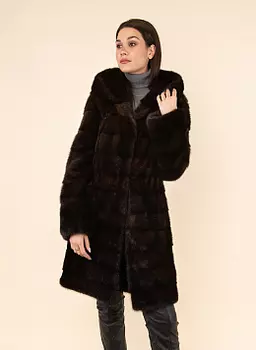 Норковая шуба Барбара 03, КАЛЯЕВ