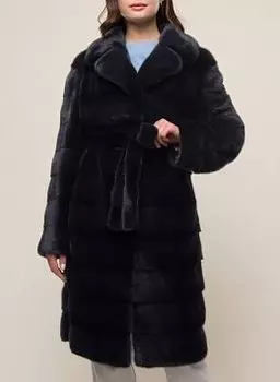 Норковая шуба Барбара длинная 01, КАЛЯЕВ