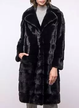 Норковая шуба Барбара длинная 01, КАЛЯЕВ