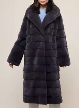 Норковая шуба Барбара длинная 01, КАЛЯЕВ