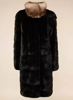 Норковая шуба Барбара длинная 18, КАЛЯЕВ