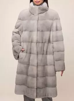 Норковая шуба Барбара длинная 18, КАЛЯЕВ