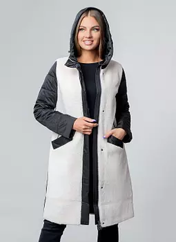 Пальто из искусственного меха 01, КАЛЯЕВ