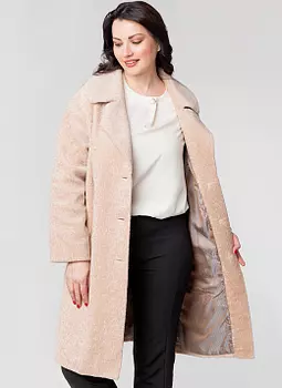 Пальто из искусственного меха 09, КАЛЯЕВ