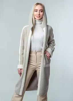 Пальто из искусственного меха двустороннее 05, КАЛЯЕВ