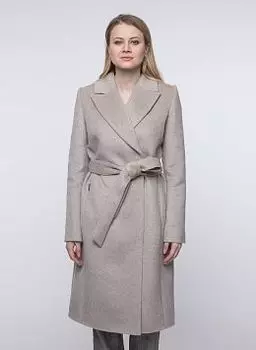 Пальто приталенное шерстяное 80, КАЛЯЕВ