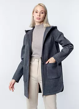 Пальто с капюшоном 292, КАЛЯЕВ