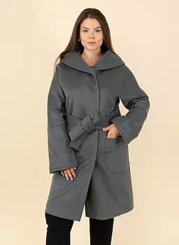 Пальто с капюшоном 298, КАЛЯЕВ