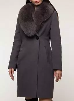 Пальто зимнее приталенное шерстяное 58, КАЛЯЕВ