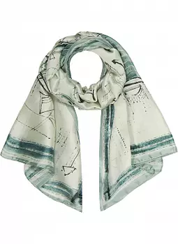 Палантин из текстиля 118, КАЛЯЕВ