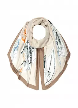 Палантин из текстиля 150, КАЛЯЕВ