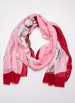 Палантин из текстиля 181, КАЛЯЕВ