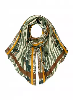 Палантин. Текстиль. Палантин из текстиля 142, КАЛЯЕВ