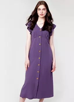 Платье однотонное 02, КАЛЯЕВ