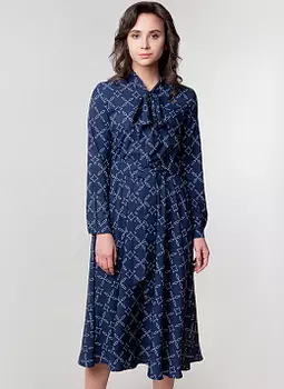 Платье с рисунком 01, КАЛЯЕВ