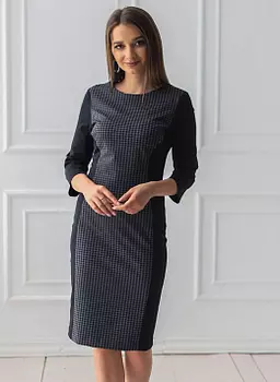 Платье с рисунком 02, КАЛЯЕВ