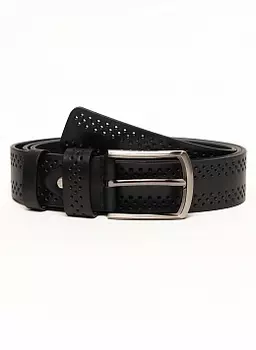 Ремень кожаный мужской 40мм 10, КАЛЯЕВ